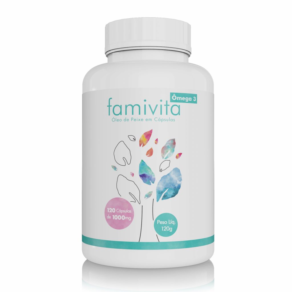 Ômega 3 Famivita 120 Cápsulas