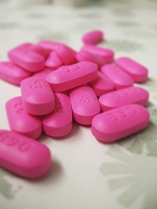 pink birth control pill
